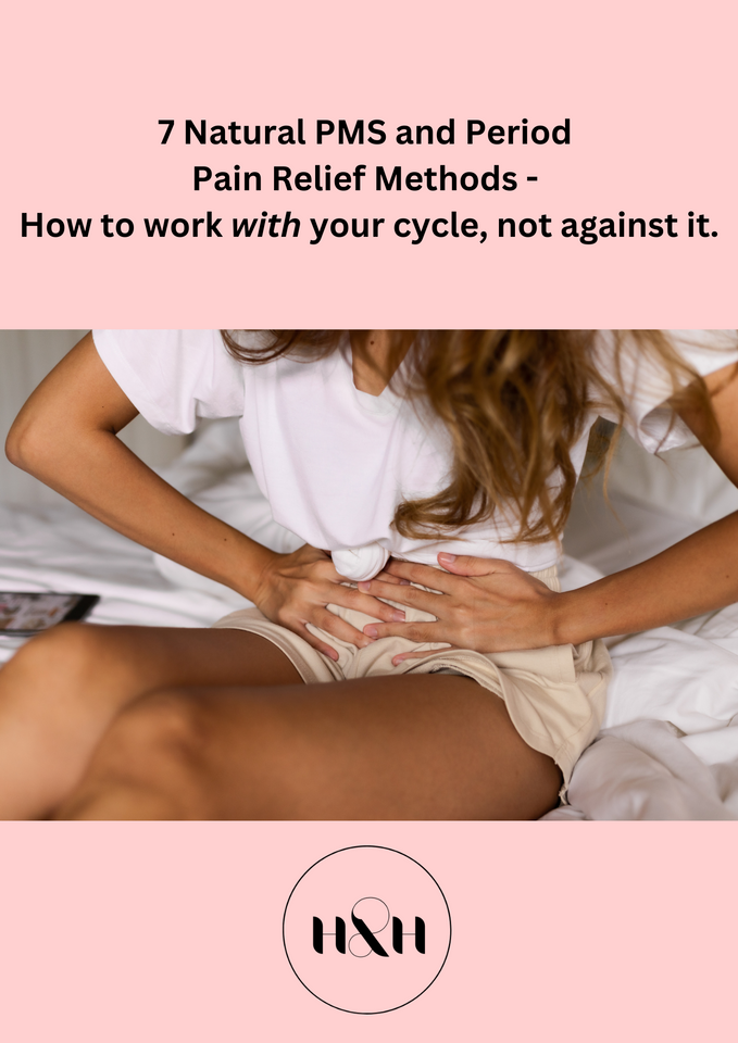 7 Natural PMS and Period Pain Relief Methods